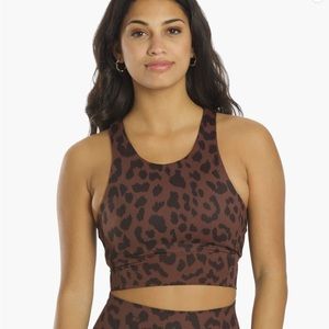 All Fenix Cheetah Longline Yoga Sports Bra